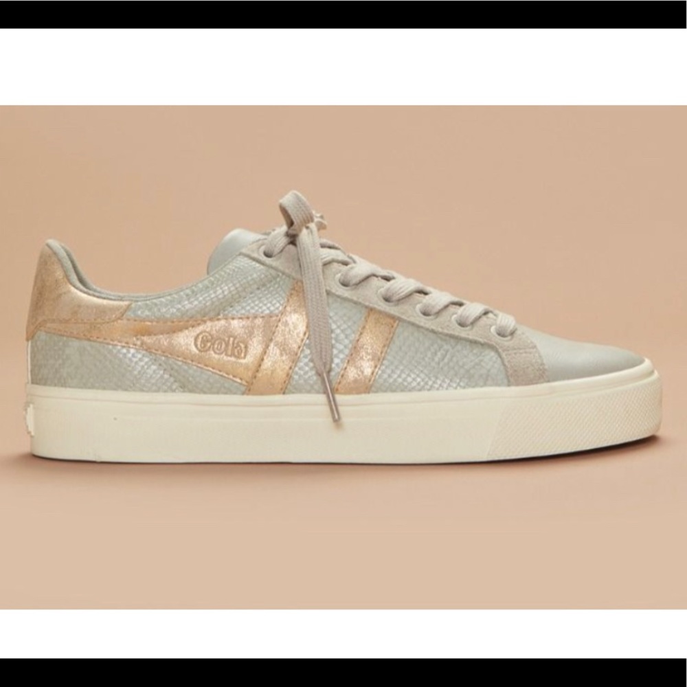 Gola Orchid II Lizard Sneakers Feather Grey/Gold